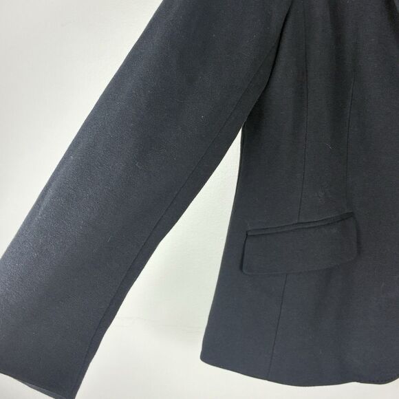 Talbots Aberdeen Womens Blazer Sz 12 L Black Work Jacket Closet Classic NWOT - Picture 4 of 9